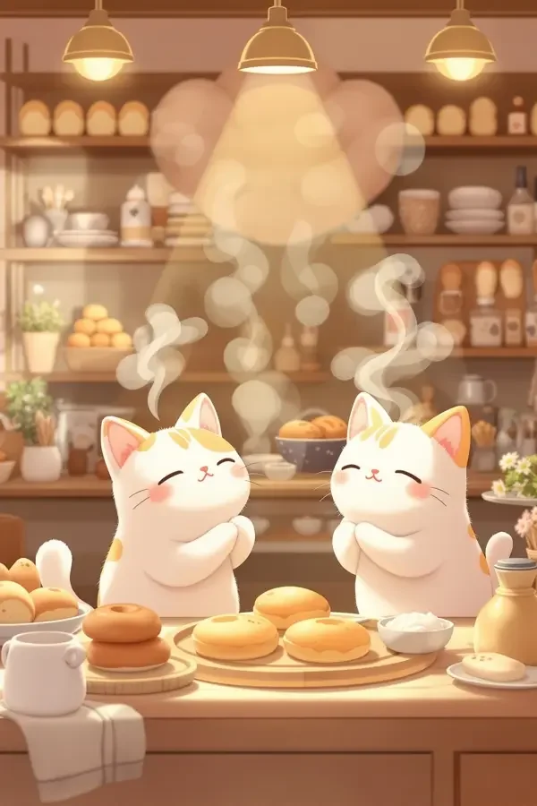 猫咪面包屋 - 魅影TV香气治愈动漫封面